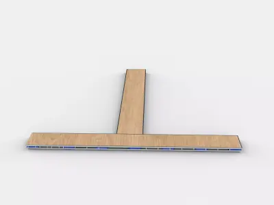 floating docks 04  3D model