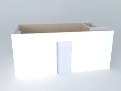 aleorkut box with door Free 3D model