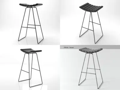 A3 Stool 3D model