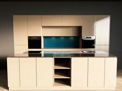 111-Kitchen3 glossy 10 3D model
