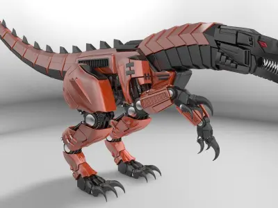 Dinozavr Raptor 3D model
