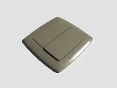 Light Switch Double Low-poly 3D model purchase