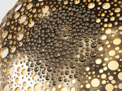 Abstract Wall Light by Jonathan Browning 3D model