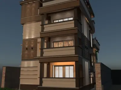 TheBrownHouse 3D model