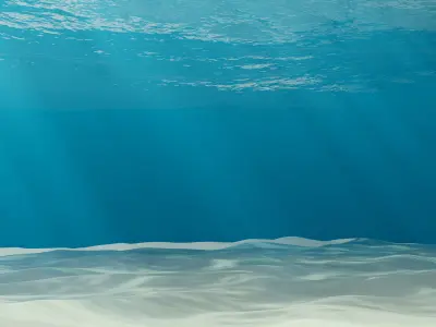 Underwater Ocean Scene 3D model