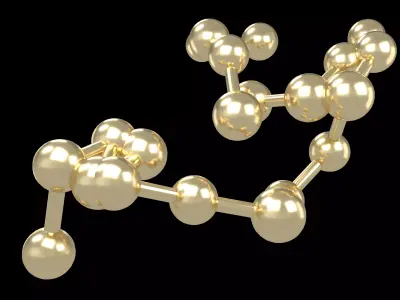 Amino Acids 20 gencomplexity v1 007 Low-poly 3D model