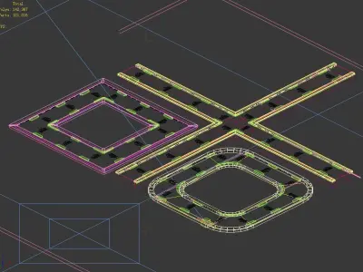 Building - Fleet - Surface Pavement 02 3D model