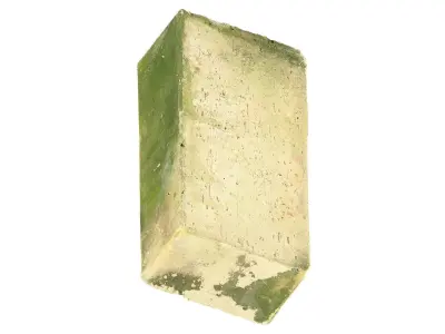 Ceramic Brick Raw Scanned 3D model