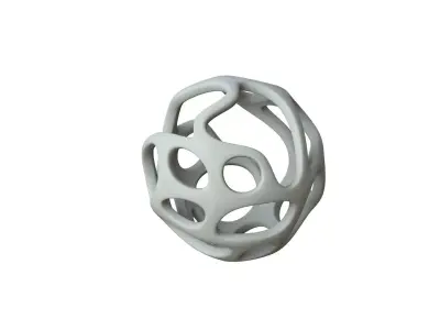 SciFi Cube Object No 42962 Low Poly Shape Texture