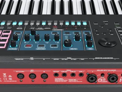 Workstation Roland Fantom 3D model