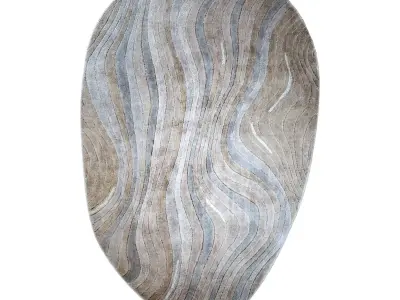 Linen 1212 ComeAround Carpet 3D model