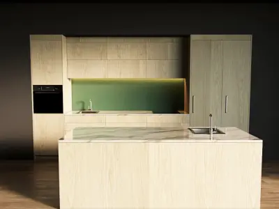 101-Kitchen5 texture 9 3D model