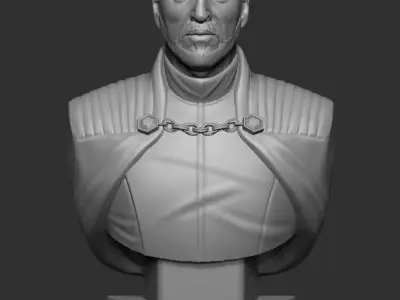 Star wars Count Dooku 3D print model