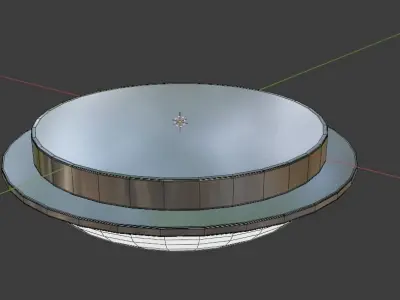 Ceiling light C268 3D model