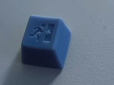CHERRY MX KEYCAP - ESC - ESCAPE DOOR 3D print model