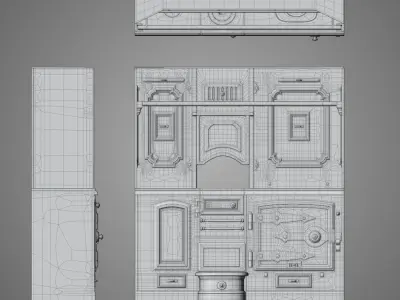 The Kelvin kitchen range - 3D printing 3D print model