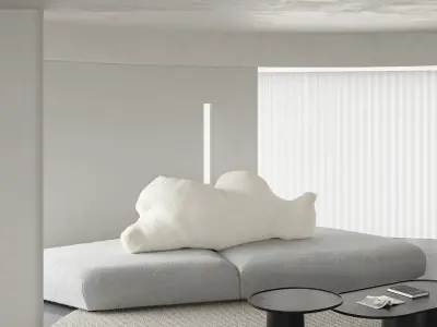 apartment interior scenes    3D model 16