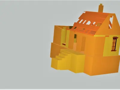 small home DSt Free 3D model