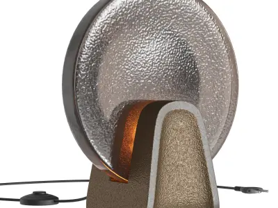 Ingot Lantern Light by HOLLY HUNT 3D model