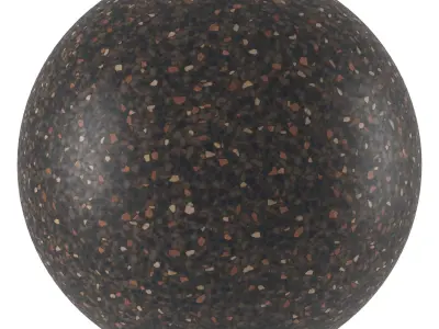Terrazzo material 0412 seamless color 3 Texture