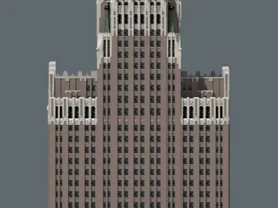 Baltimore Trust Building 3D print model