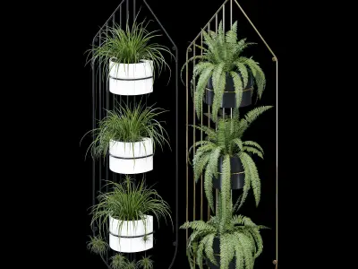 Tapestry Wall Planter 3D model