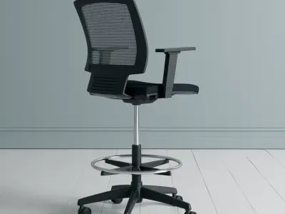 Hi Rein Architectural Chair 3D model