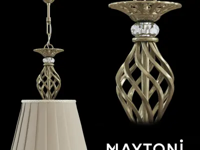 Pendant Grace ARM247-PL-01-G Maytoni Classic Free 3D model
