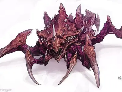 Starcraft Lurker 3D print model