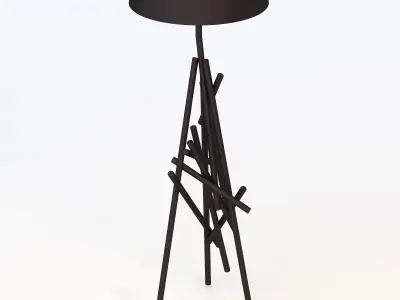 Zuo Drought Floor Lamp 3D model