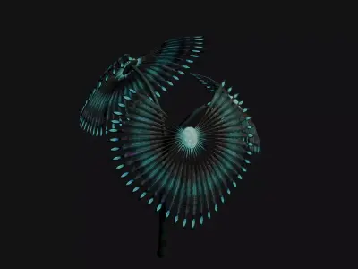 Avatar - Warbonnet Fern Low-poly 3D model