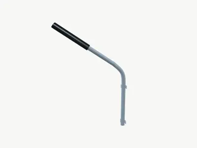 Wall mount light 3D model