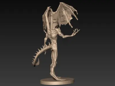 Demon Creature 02 3D model