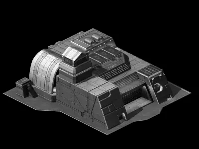 Future World - Black Market 03 3D model