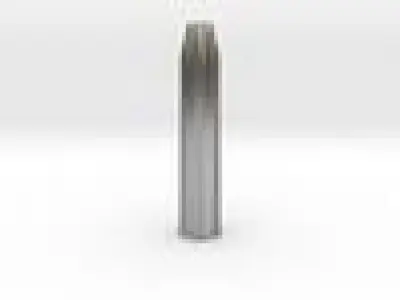  printable stylus base with link to make the rubber tip too  Free 3D print model