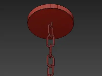 Chandelier VIOLA 8 3D model