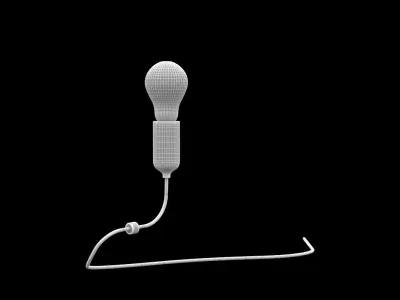 Harri Koskinen Table Lamp 3D model