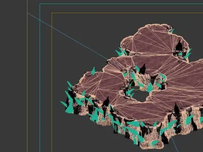 Game Model - Red Shek Pik 3D model