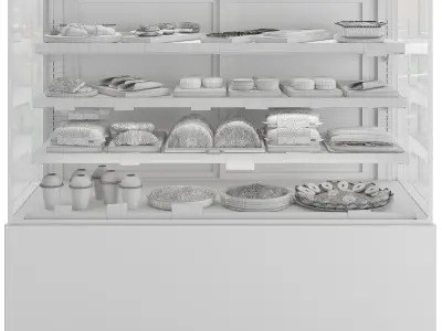 Ambient food display 3D model