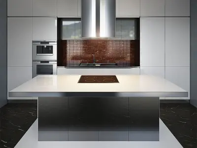 Kitchen Furniture IX 3D model