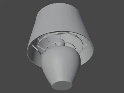 Table lamp 3D model 74