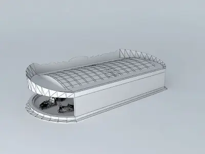 Dodgems 90s UK Free 3D model