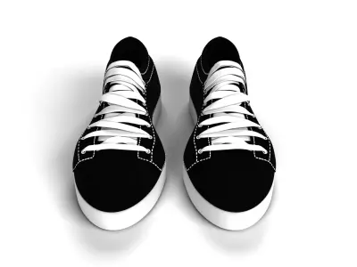 Shoes sneakers 3D model