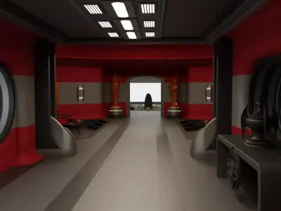 Supreme Chancellor Palpatines Office Expansion 3D model