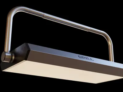 Lighted Grill 3D model
