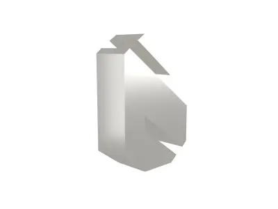 Sci-Fi Number 6 v1 010 Low-poly 3D model