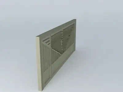 gate radiator grille Free 3D model
