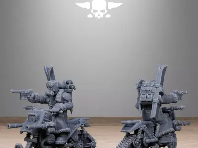 GrimGuard FrostWatch Snowbikers 3D print model