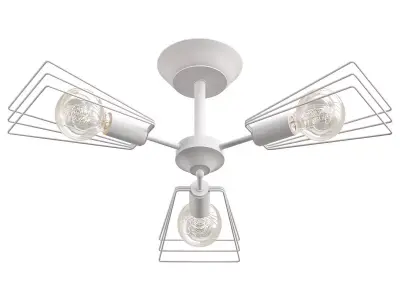 vitaluce-v4378-0-3pl three light ceiling fan 3D model