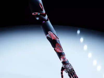 Convergence Arm Low-poly 3D model